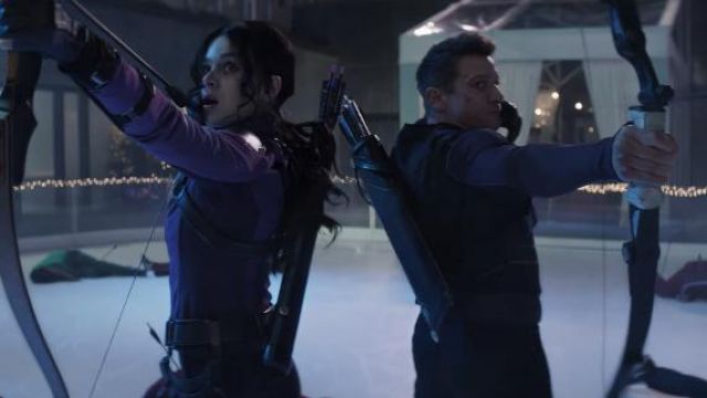 Longshot Bow used by Clint Barton (Jeremy Renner) as seen in Hawkeye (S01)