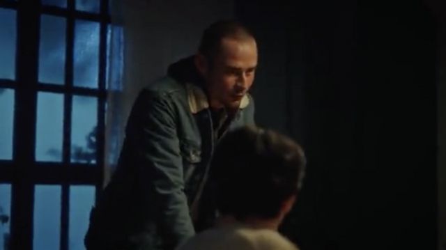 Levi's Men's Type III Sherpa Denim Jacket worn by Vincent (A.J. Simmons) as seen in Slasher (S04E07) TV series