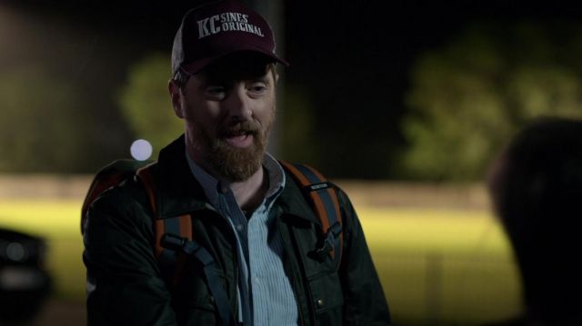 Burton backpack used by Coach Beard (Brendan Hunt) as seen in Ted Lasso TV show (Season 2 Episode 6)