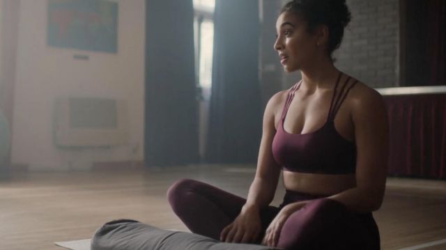 Yoga Outfit worn by an actress as seen in Sex Education TV series (S03E04)
