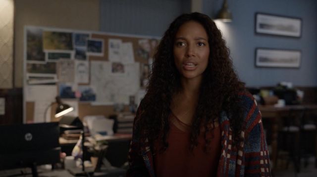 Babaton Galen Camisole worn by Cassie Dewell (Kylie Bunbury) as seen in Big Sky TV series outfits (S02E01)