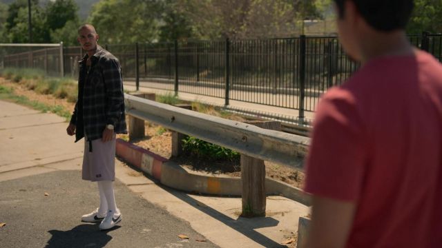 Nike Cortez White Sneakers worn by Cesar Diaz (Diego Tinoco) as seen in On My Block TV series (Season 4 Episode 2)