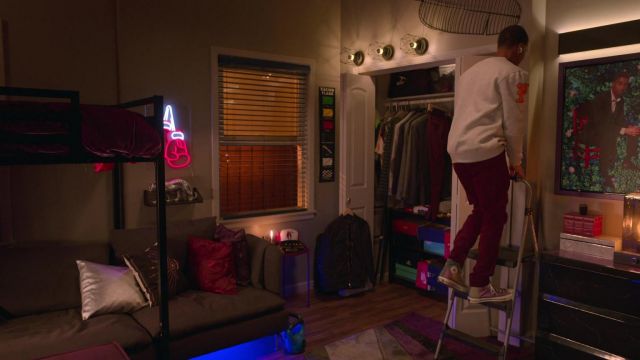 Converse All Star Hi Top Chuck Taylor sneakers worn by Jamal Turner (Brett Gray) as seen in On My Block TV show outfits (Season 4 Episode 10)