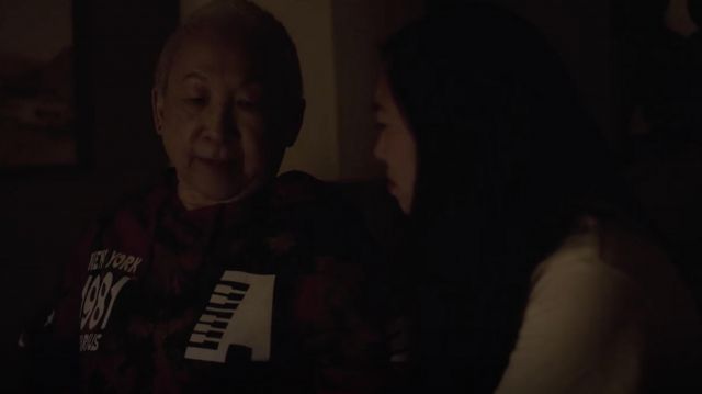 Chinatown Market x Alicia Keys Printed Hoodie worn by Grandma (Lori Tan Chinn) as seen in Awkwafina is Nora From Queens TV series wardrobe (S02E07)