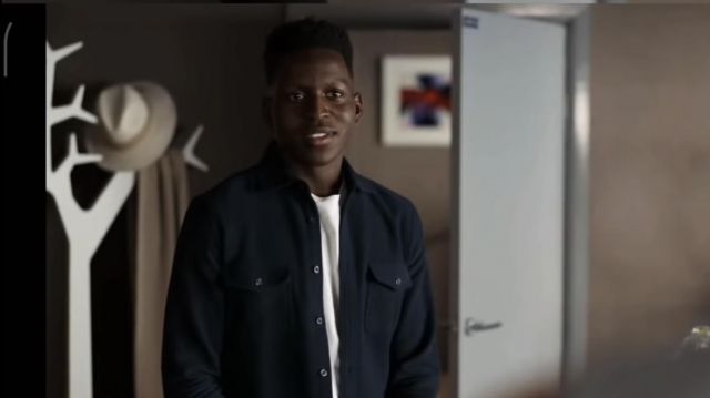 Todd Snyder Button jacket worn by Sam Obisanya (Toheeb Jimoh) as seen in Ted Lasso Tv series outfits (Season 2 Episode 12)