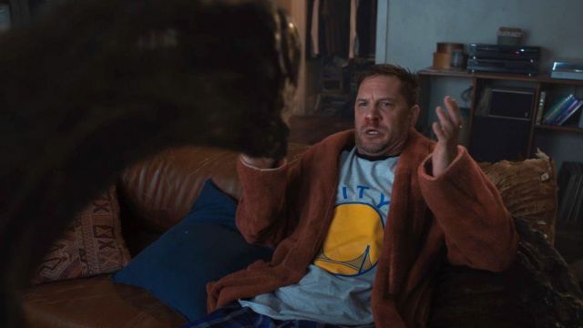 Golden State Warriors 'The City' Raglan T-Shirt worn by Eddie Brock (Tom Hardy) as seen in Venom: Let There Be Carnage movie wardrobe