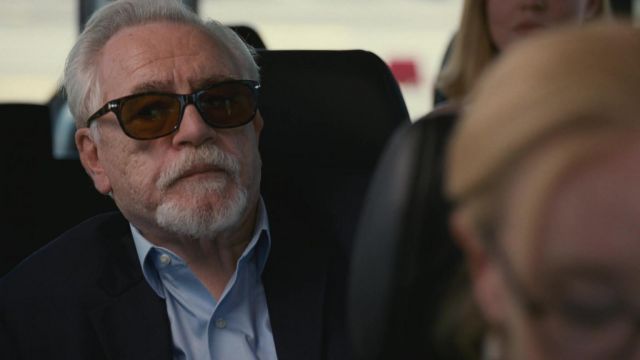 Persol Sunglasses worn by Logan Roy (Brian Cox) as seen in Succession TV series outfits (Season 3 Episode 1)