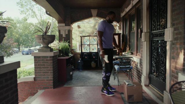 Nike Lebron 18 Low ACG Terra sneakers of Reggie Sadler (Ser'Darius Blain) as seen in The Big Leap TV show wardrobe (Season 1 Episode 5)
