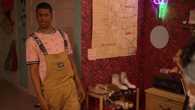 Smoke Rise NYC Overalls worn by Jamal Turner (Brett Gray) as seen in On My Block Tv series outfits (Season 4 Episode 6)