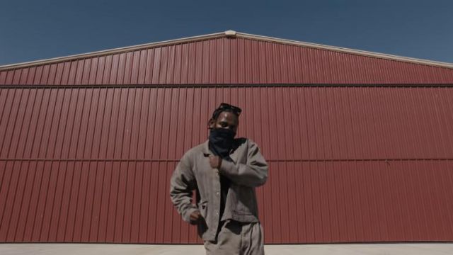 Taiga Takahashi Coverall jacket worn by Kendrick Lamar in family ties music Video by Baby Keem, Kendrick Lamar