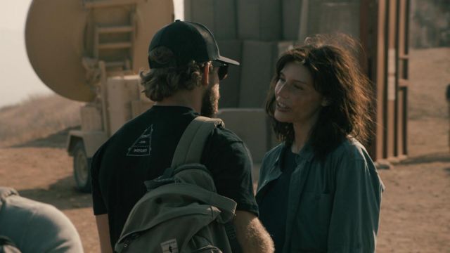 Cotopaxi backpack worn by Clay Spenser (Max Thieriot) as seen in SEAL Team TV series wardrobe and apparel (Season 5 Episode 6)