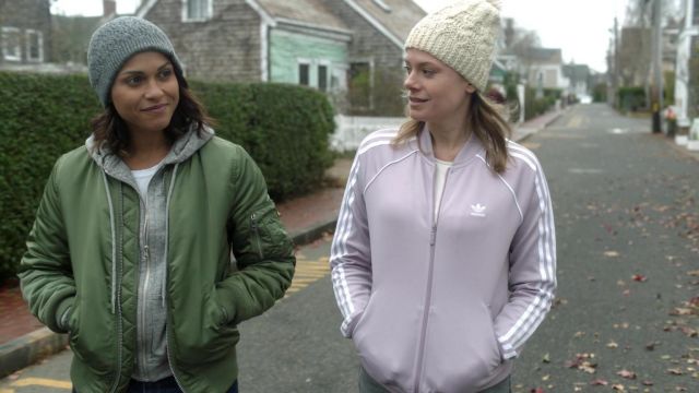 Alpha Industries MA-1 W Bomber worn by Jackie Quiñones (Monica Raymund) as seen in Hightown TV series wardrobe (S02E04)