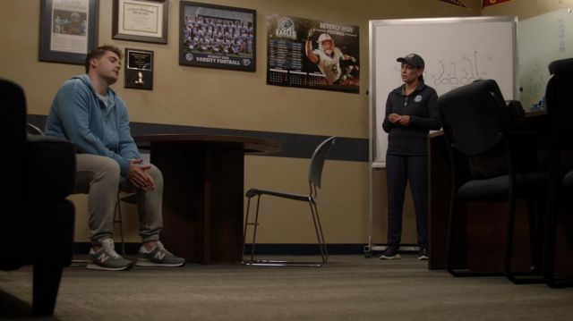 New Balance 574 sneakers worn by Asher Adams (Cody Christian) as seen in All American TV series outfits (Season 4 Episode 3)