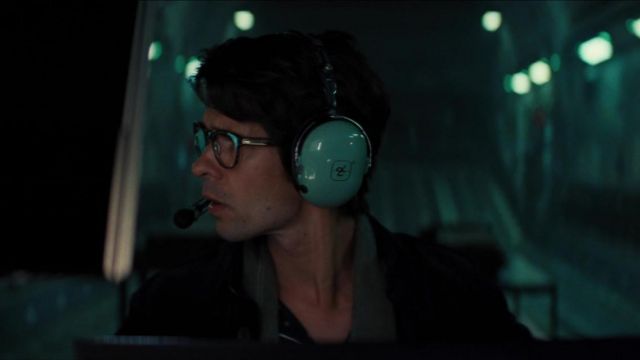 David Clark Aviation Headset utilisé par Q (Ben Whishaw) comme on le voit dans le film No Time to Die