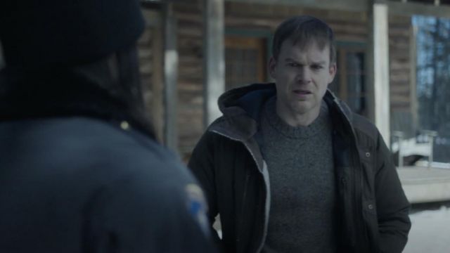 Bonobos Donegal Crewneck Sweater worn by Dexter Morgan (Michael C. Hall) as seen in Dexter: New Blood TV show outfits (S01E02)
