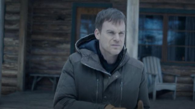 Pinewood Reswick Jacket in brown worn by Dexter Morgan (Michael C. Hall) as seen in Dexter: New Blood TV series wardrobe (Season 1 Episode 3)