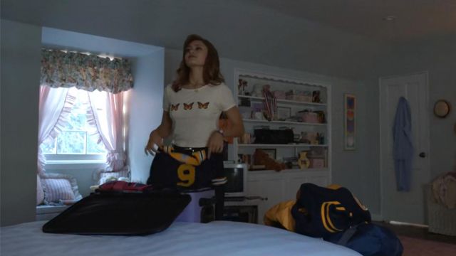 Butterfly T-Shirt worn by Jackie (Ella Purnell) in Yellowjackets TV show (Season 1 Episode 1)