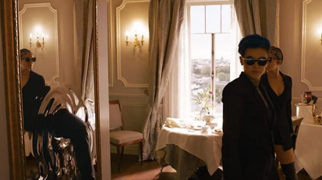 Sunglasses worn by Jessica Henwick in The Matrix Resurrections movie