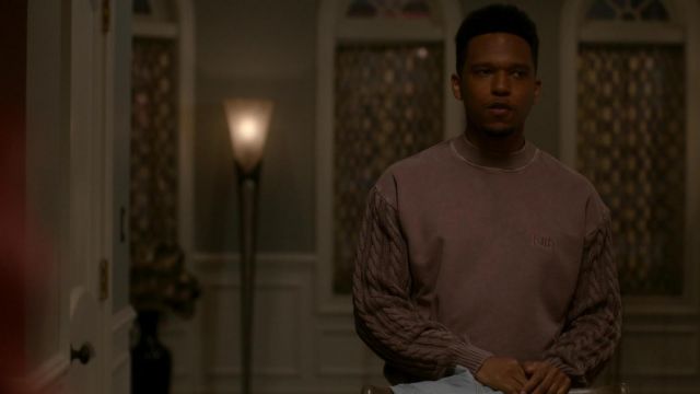 Burberry Reversible Exaggerated Check Padded Jacket worn by Dru Tejada  (Lovell Adams-Gray) as seen in Power Book II: Ghost (S03E04)