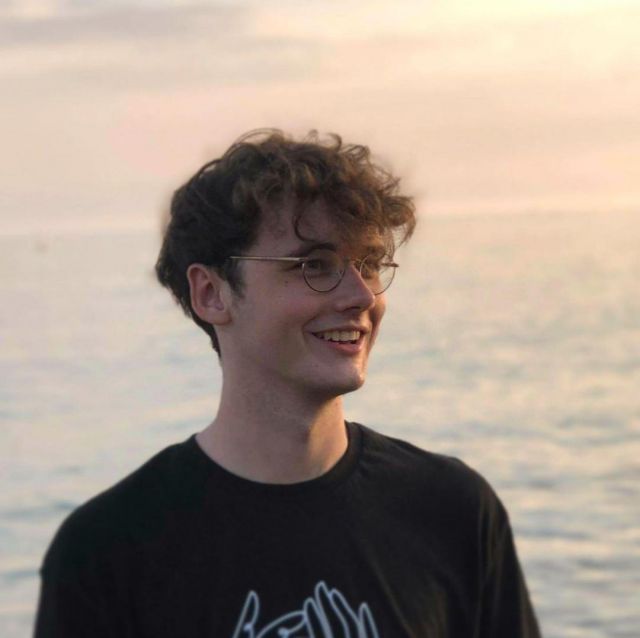 Topman Hand Sketch Tee worn by Wilbur Soot on his Instagram account @wilbursoot 