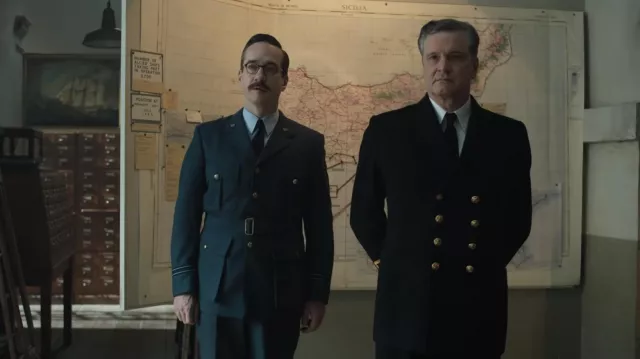 WW2 Officer Uniform worn by Ewen Montagu (Colin Firth) as seen in Operation Mincemeat outfits