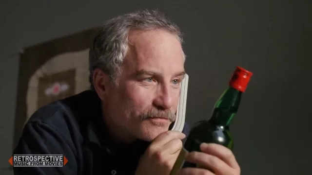 J&B Blended Scotch Whiskey of Chris Lecce (Richard Dreyfuss) in Stakeout movie