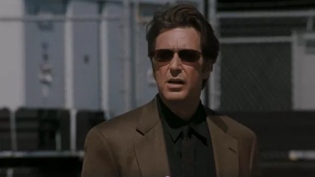 Sunglasses worn by Lt. Vincent Hanna (Al Pacino) in Heat movie wardrobe