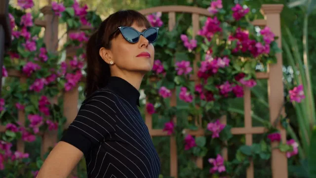Tom Ford Cat-Eye Sunglasses worn by Martha (Susan Ortiz) as seen in Promised Land TV series outfits (Season 1 Episode 3)
