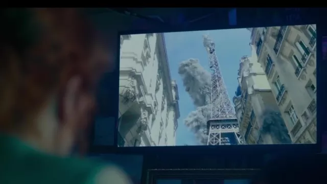 Eiffel Tower in Paris as seen in The 355 movie