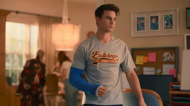 Bulldogs State Championship Tee worn by Tyler 'Ty' Townsend (Carson Rowland) in Sweet Magnolias TV series 