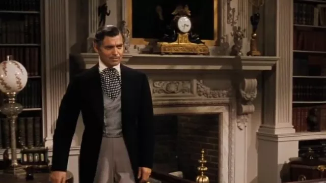 Regency Bronze Antique mantle clock of Gerald O'Hara (Thomas Mitchell) in Gone with the Wind movie furniture