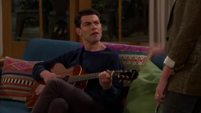Epiphone Guitar used by Dave (Max Greenfield) as seen in The Neighborhood TV show outfits (Season 4 Episode 16)