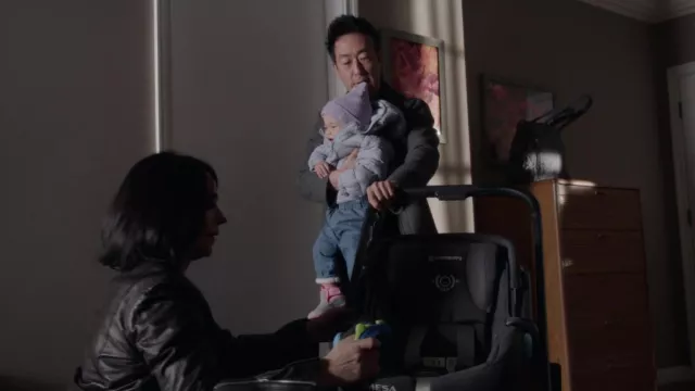 UPPAbaby MESA Infant Car Seat and Stroller used by Howie 'Chimney' Han (Kenneth Choi) as seen in 9-1-1 (S05E12)