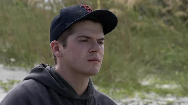 New Era Boston Red Sox Hat cap worn by Coco (Colton Ryan) as seen in The Girl From Plainville TV show outfits (Season 1 Episode 3)