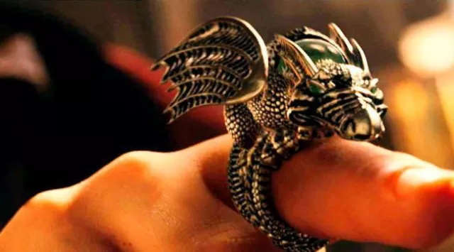 Dave's (Jay Baruchel) Sorcerer's Dragon Ring in the Movie The Sorcerer's Apprentice