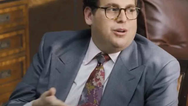Grey Suit Jacket worn by Donnie Azoff (Jonah Hill) in The Wolf of Wall Street movie wardrobe