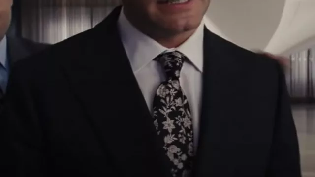 Flower Tie worn by Jean Jacques Saurel (Jean Dujardin) in The Wolf of Wall Street movie wardrobe