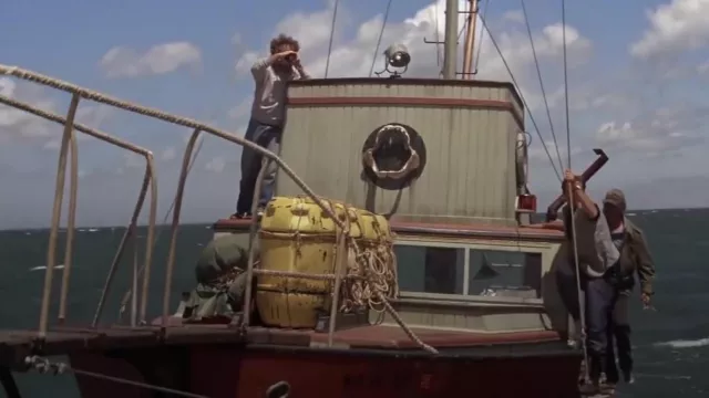 1982 CHB Hercules Trawler Boat utilisé par Hooper (Richard Dreyfuss) dans le film Les Dents de la mer