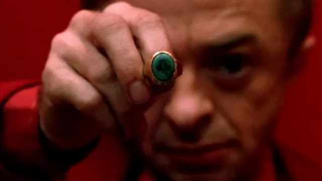 The ring of Man From Another Place (Michael J. Anderson) in Twin Peaks: Fire Walk with Me