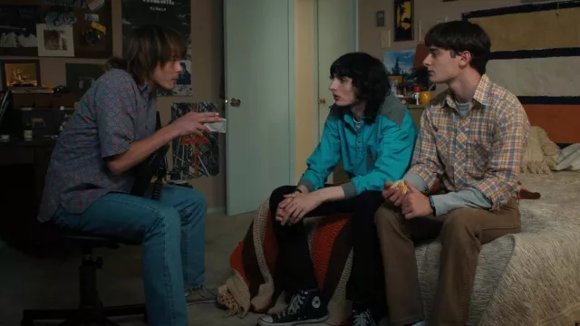 Converse Chuck Taylor Sneakers worn by Mike Wheeler (Finn Wolfhard) as seen in Stranger Things (S04E04)