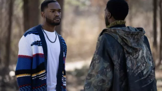 Cardigan boutonné Missoni porté par Chris Darby (Chris Blount) vu dans Tom Swift (S01E02)