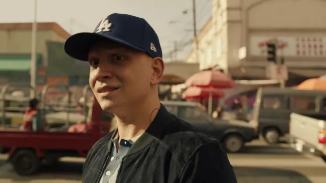 New Era LA Dodgers Hat Cap in blue worn by NoHo Hank (Anthony Carrigan) as  seen in Barry TV series wardrobe (Season 3 Episode 7)