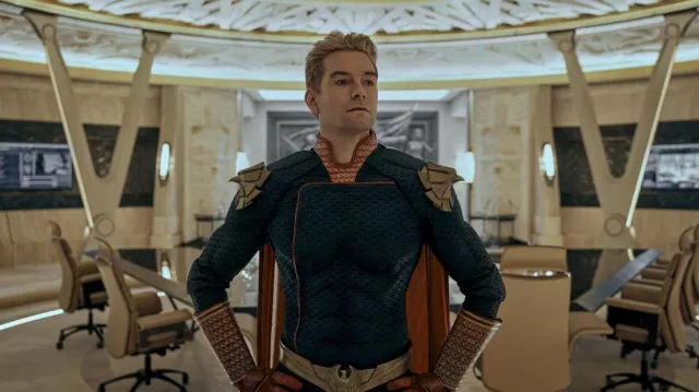 Superhero costume cosplay worn by Homelander (Antony Starr) in The Boys (Season 3 Episode 4)