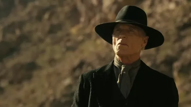 Black hat worn by Man in Black (Ed Harris) as seen in Westworld TV show ...