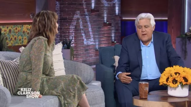Blue shirt worn by Jay Leno in The Kelly Clarkson Show