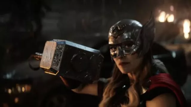Female Helmet worn by Jane Foster / Mighty Thor (Natalie Portman) as seen in Thor: Love and Thunder