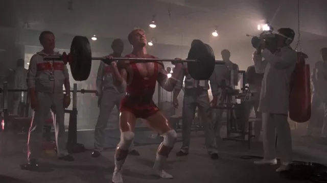 CCCP Tank Top in red worn by Ivan Drago (Dolph Lundgren) as seen in Rocky IV