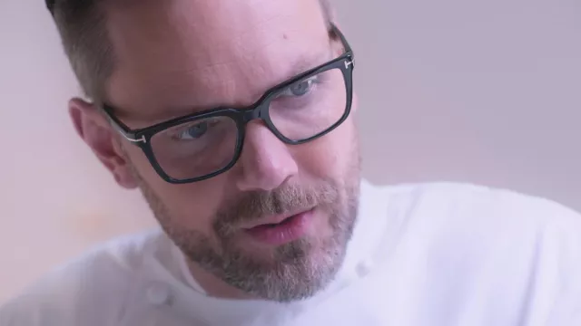 Tom Ford Eyeglasses worn by Carmy's boss (Joel McHale) as seen in The Bear (S01E07)