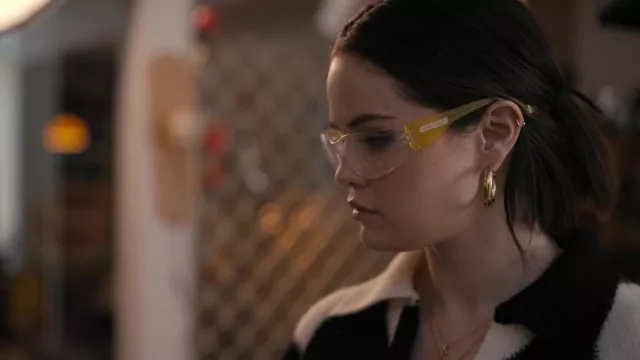 Eyewear Protective Safety Glasses worn by Mabel Mora (Selena Gomez) as seen in Only Murders in the Building (S02E02)
