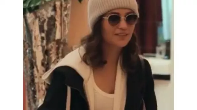 Full Zip Hoodie worn by Mira (Alicia Vikander) in Irma Vep TV show (Season 1 Episode 1)